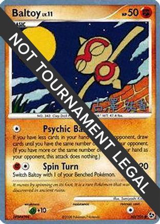 Baltoy - 2010 (Yuka Furusawa) (060) [World Championship Decks] - Common