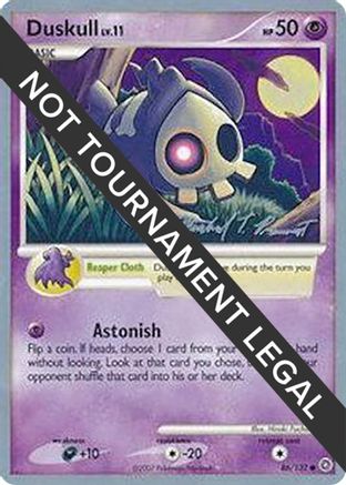 Duskull - 2010 (Michael Pramawat) (086) [World Championship Decks] - Common