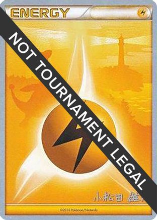 Lightning Energy - 2010 (Yuta Komatsuda) [World Championship Decks] - Common