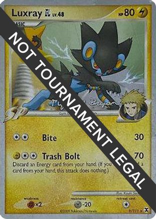 Luxray GL - 2010 (Mychael Bryan) (009) [World Championship Decks] - Rare