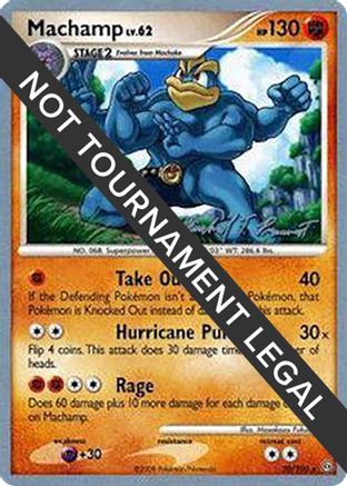 Machamp - 2010 (Michael Pramawat) (020) [World Championship Decks] - Rare