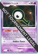 Unown [Q] - 2010 (Mychael Bryan) (049) [World Championship Decks] - Uncommon