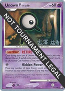 Unown (R) - 2010 (Yuka Furusawa) (077) [World Championship Decks] - Uncommon