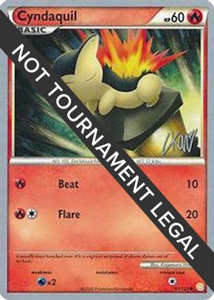 Cyndaquil - 2011 (Christopher Kan) (061) [World Championship Decks] - Common