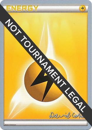 Lightning Energy - 2011 (David Cohen) [World Championship Decks] - Common