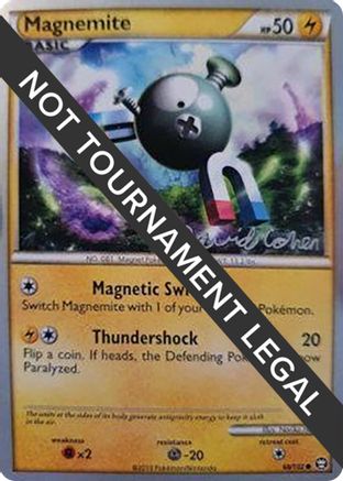 Magnemite - 2011 (David Cohen) (068) [World Championship Decks] - Common