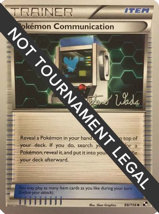 Pokemon Communication - 2011 (Gustavo Wada) (099) [World Championship Decks] - Uncommon
