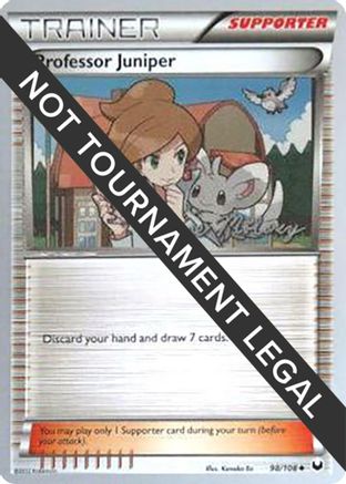 Professor Juniper - 2012 (Chase Moloney) (098) [World Championship Decks] - Uncommon