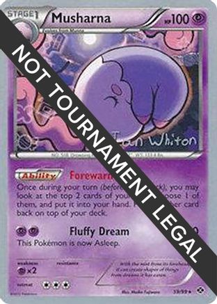 Musharna - 2013 (Ian Whiton) (059) [World Championship Decks] - Rare