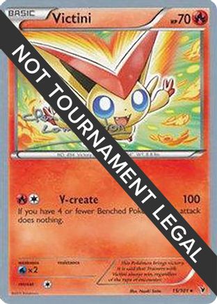 Victini - 2013 (Clement Lamberton) (015) [World Championship Decks] - Holo Rare