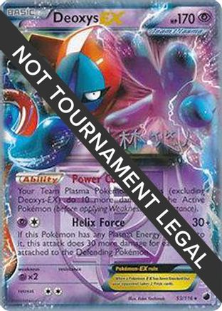 Deoxys EX - 2014 (Haruto Kobayashi) (053) [World Championship Decks] - Ultra Rare