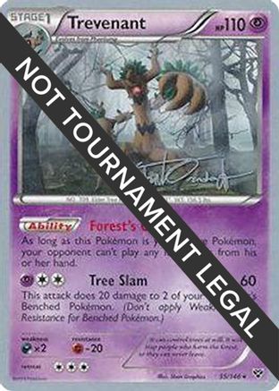 Trevenant - 2014 (Trent Orndorff) (055) [World Championship Decks] - Rare
