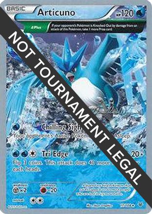 Articuno - 2015 (Jacob Van Wagner) (017) [World Championship Decks] - Rare