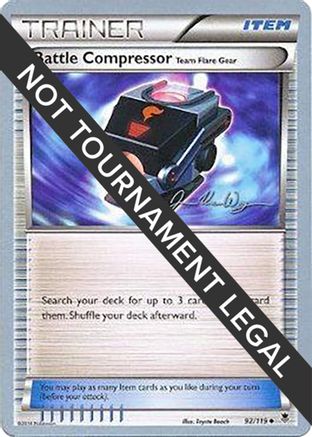 Battle Compressor (Team Flare Gear) - 2015 (Jacob Van Wagner) (092) [World Championship Decks] - Uncommon