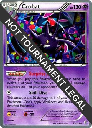 Crobat - 2015 (Rowan Stavenow) (033) [World Championship Decks] - Rare