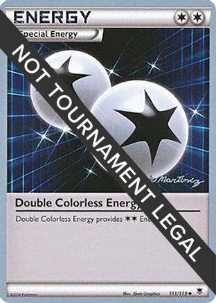 Double Colorless Energy - 2015 (Patrick Martinez) (111) [World Championship Decks] - Uncommon
