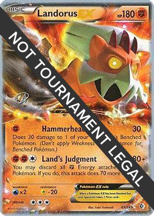 Landorus EX - 2015 (Rowan Stavenow) (089) [World Championship Decks] - Ultra Rare
