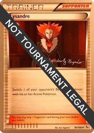 Lysandre - 2015 (Alejandro Ng-Guzman) (090) [World Championship Decks] - Uncommon