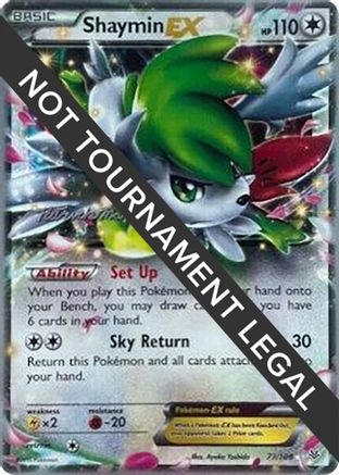 Shaymin EX - 2015 (Patrick Martinez) (077) [World Championship Decks] - Ultra Rare