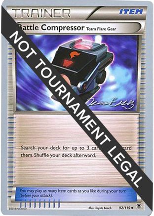 Battle Compressor (Team Flare Gear) - 2016 (Jesper Eriksen) (092) [World Championship Decks] - Uncommon
