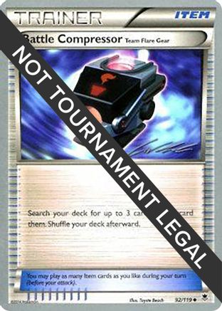 Battle Compressor (Team Flare Gear) - 2016 (Cody Walinski) (092) [World Championship Decks] - Uncommon
