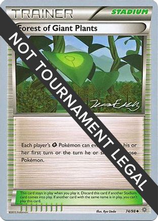 Forest of Giant Plants - 2016 (Jesper Eriksen) (074) [World Championship Decks] - Uncommon
