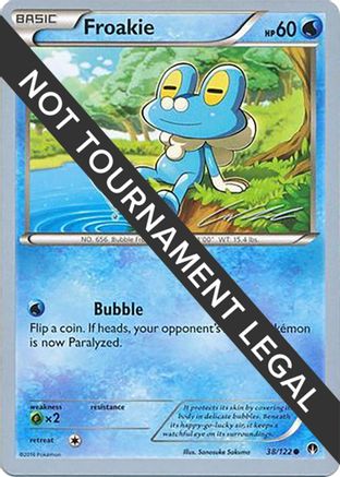 Froakie - 2016 (Cody Walinski) (038) [World Championship Decks] - Common