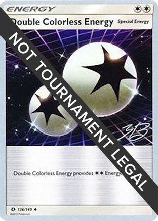 Double Colorless Energy - 2017 (Zachary Bokhari) (136) [World Championship Decks] - Uncommon