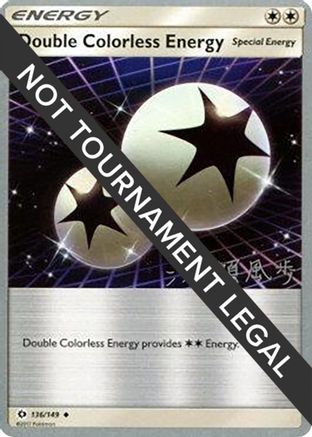 Double Colorless Energy - 2017 (Kabu Fukase) (136) [World Championship Decks] - Uncommon