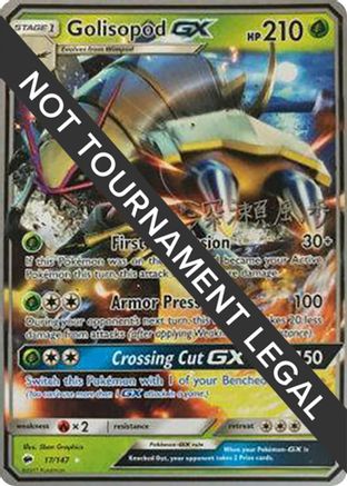 Golisopod GX - 2 (Kabu Fukase) (017) [World Championship Decks] - Ultra Rare