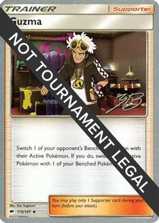 Guzma - 2017 (Zachary Bokhari) (115) [World Championship Decks] - Uncommon