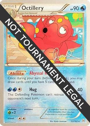 Octillery - 2017 (Diego Cassiraga) (033) [World Championship Decks] - Rare