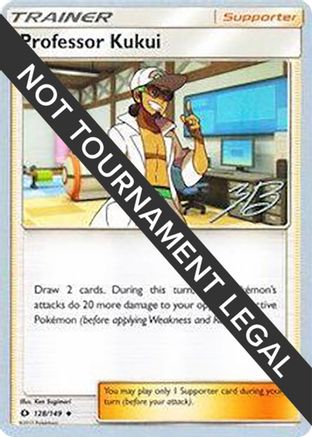Professor Kukui - 2017 (Zachary Bokhari) (128) [World Championship Decks] - Uncommon
