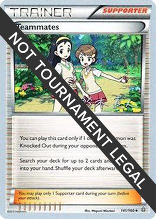 Teammates - 2017 (Naoto Suzuki) (141) [World Championship Decks] - Uncommon