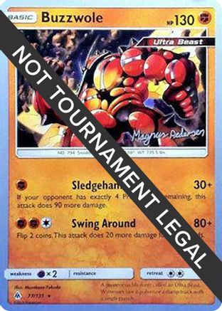 Buzzwole - 2018 (Magnus Pedersen) (077) [World Championship Decks] - Rare