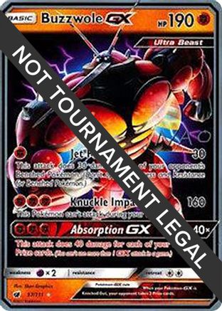 Buzzwole GX - 2018 (Naohito Inoue) (057) [World Championship Decks] - Ultra Rare