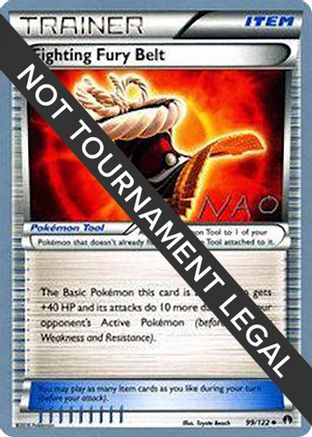 Fighting Fury Belt - 2018 (Naohito Inoue) (099) [World Championship Decks] - Uncommon