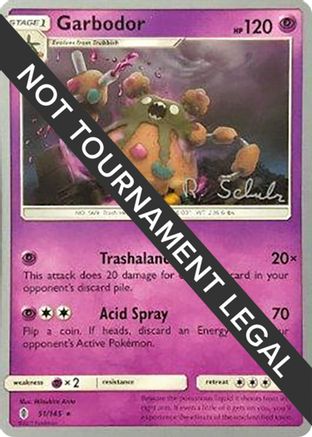 Garbodor - 2018 (Robin Schulz) (051) [World Championship Decks] - Rare