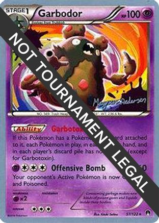 Garbodor - 2018 (Magnus Pedersen) (057) [World Championship Decks] - Rare