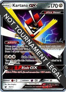 Kartana GX - 2018 (Robin Schulz) (070) [World Championship Decks] - Ultra Rare