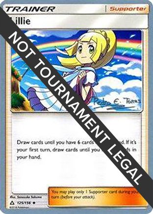 Lillie - 2018 (Pedro Eugenio Torres) (125) [World Championship Decks] - Uncommon