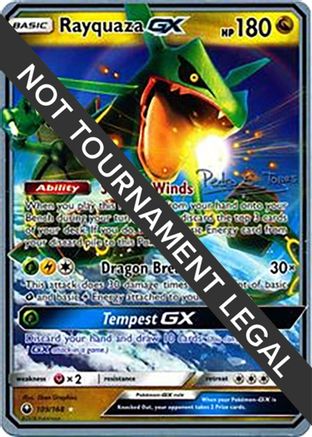 Rayquaza GX - 2018 (Pedro Eugenio Torres) (109) [World Championship Decks] - Ultra Rare
