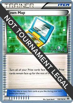 Town Map - 2018 (Robin Schulz) (150) [World Championship Decks] - Uncommon