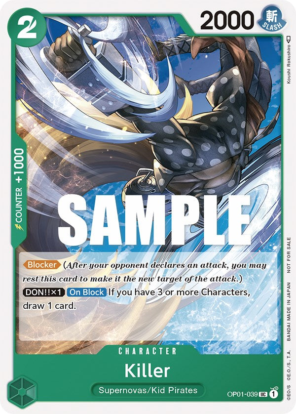 Killer (Promotion Pack 2023) [OP-PR - OP01-039]