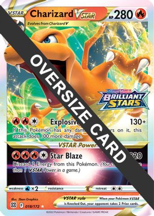 Charizard VSTAR (18) [Jumbo Cards] Holofoil - Ultra Rare