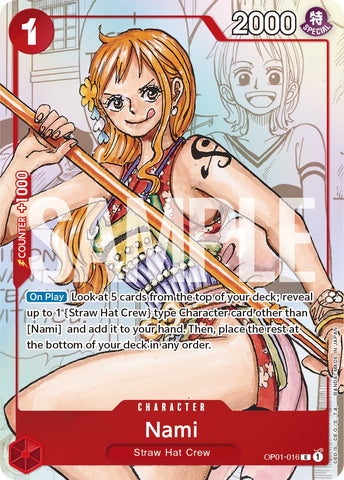 Nami - OP01-016 (Alternate Art)