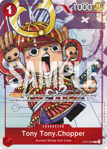 Tony Tony.Chopper - ST01-006 (Alternate Art) [OP-PR - ST01-006]