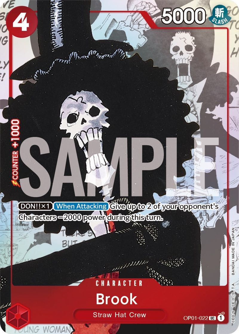 Brook - OP01-022 (Alternate Art) [OP-PR - OP01-022]