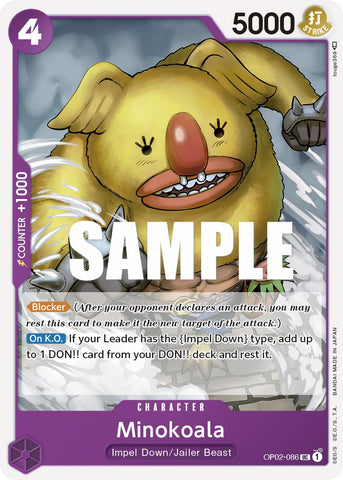 Minokoala [OP02 - OP02-086]