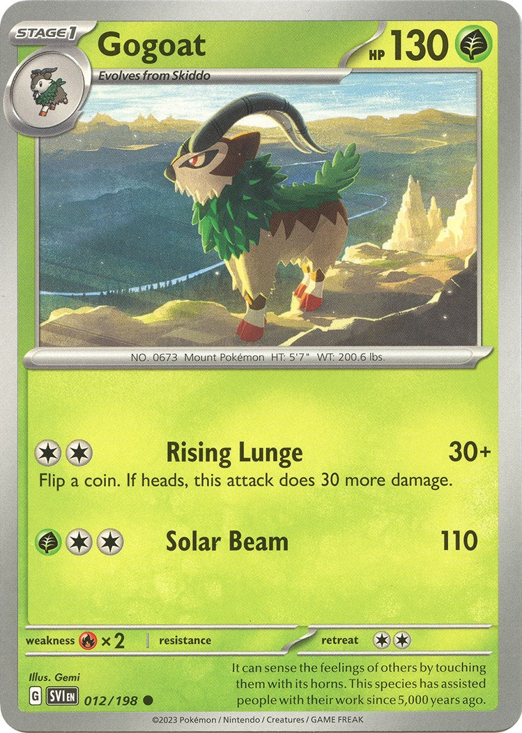 Gogoat [SV1 - 012/198]